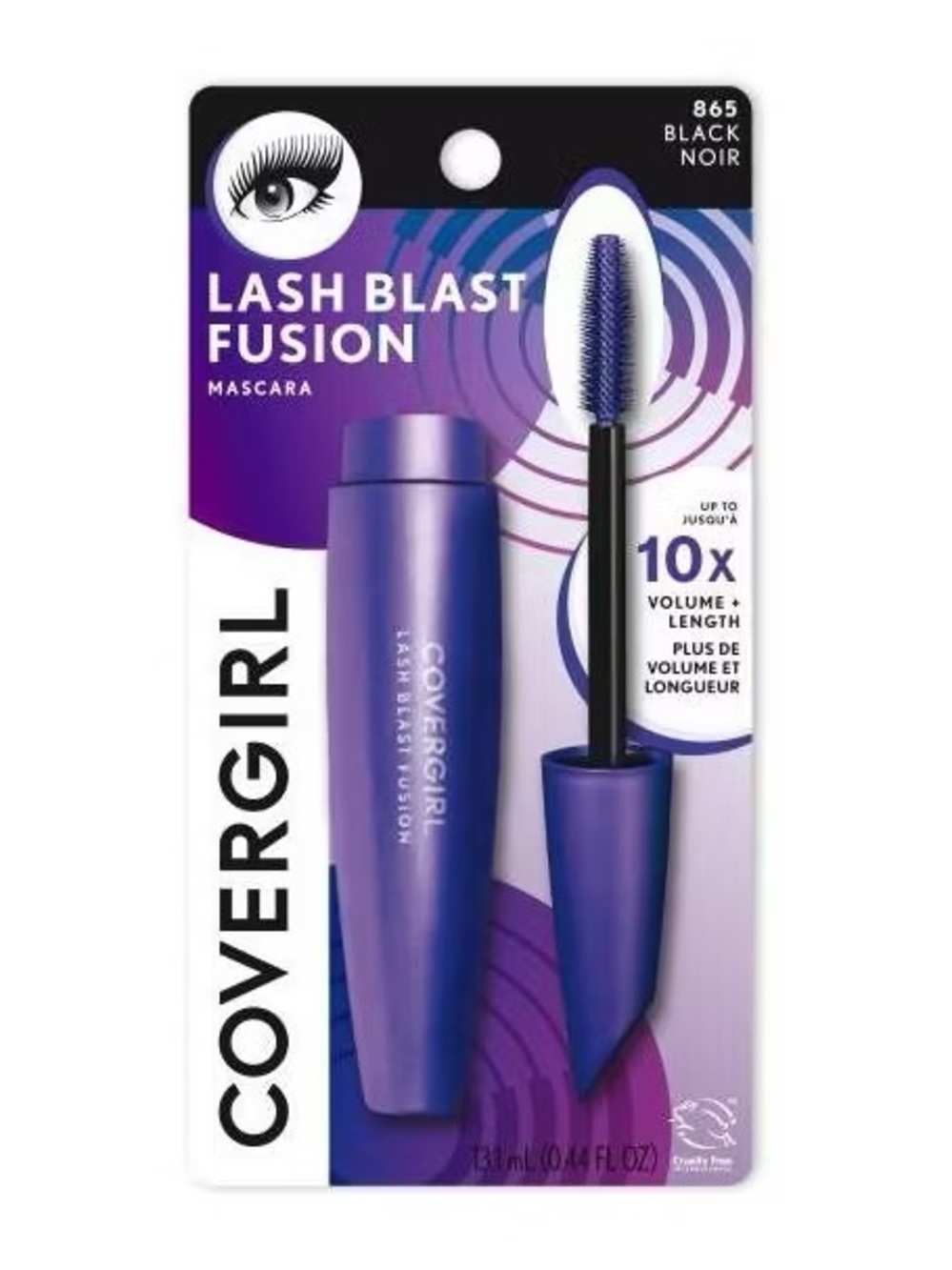 COVERGIRL Lash Blast Fusion Mascara 865 Black, NEW